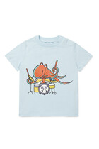 Octopus Drummer T-Shirt